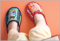 Log Cabin Slippers