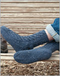 Braided Slipper Socks