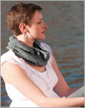 Surface Breeze Cowl Easy, In the Round, Interweave Knits, Courtney Kelley, Gift, seamless, quick knitting, simple, Interweave Knits Weekend 2011, knit pattern
