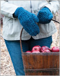 Kilronan Mittens Mittens, Accessories, Interweave Knits, #4 - Medium, cable, Kate Gagnon Osborn, Unisex, Interweave Knits Weekend 2011, knit pattern