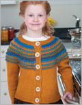 Purl Stripe Cardigan