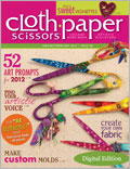 Cloth Paper Scissors, January/February 2012: Digital Edition
