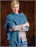 Blue Thistle Shawl