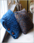 Tweed Pillow and Seed Pillow