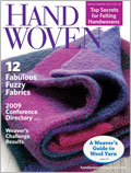 Handwoven, January/February 2009 SF Magazines