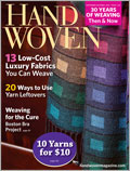 Handwoven, September/October 2009