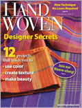 Handwoven, March/April 2011 SF Magazines