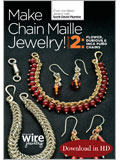 Make Chain Maille Jewelry Volume 2: Flower, Dubious and Inca Puño Chains (Download in HD) chain maille jewelry, chain mail jewelry, chain maille patterns, flower chain, dubious chain, inca puno chain maille, chain maille bracelets, how to make chain maille, jewelry designs