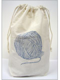 Gift Bag - Yarn Ball Motif 