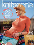 Knitscene, Summer 2012 knitting patterns, sweater knitting, knitted shawls, eco-friendly yarn, leaf knitting pattern, Sarah Wilson, Sarah Wilson knitting patterns, knitting bags