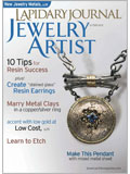 Lapidary Journal Jewelry Artist, October 2009 stone setting, jewelry making tools, jewelry making projects, jewelry etching techniques, metal clay projects, earring project, cabochon cutting, fused wire
