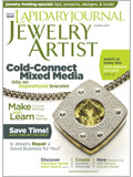 Lapidary Journal Jewelry Artist, March 2010 stone setting, jewelry making tools, jewelry making projects, jewelry etching techniques, metal clay projects, earring project, cabochon cutting, fused wire
