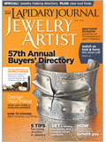 Lapidary Journal Jewelry Artist, May 2010 stone setting, jewelry making tools, jewelry making projects, jewelry etching techniques, metal clay projects, earring project, cabochon cutting, fused wire
