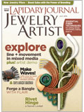 Lapidary Journal Jewelry Artist, July 2010 stone setting, jewelry making tools, jewelry making projects, jewelry etching techniques, metal clay projects, earring project, cabochon cutting, fused wire