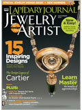 Lapidary Journal Jewelry Artist, September 2010 bezel setting, gem cutting, jewelry making, jewelry making techniques, designs, increase sales, tension set, jewelry hammer, pendant, pearls