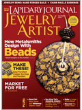 Lapidary Journal Jewelry Artist, October 2010 (Pre-Order) beads, chain maille, wire wrapping, bezel setting, findings, earring project, emerald cut, sell your work, jewelry making tools, polish, patina, lapidary, faceting