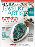 Lapidary Journal Jewelry Artist, March 2011  jewelry soldering, micro torch, Steampunk earrings, wire earrings, mixed metal jewelry, handcrafted jwelry, facet design, sell your jewelry, jewelry making, lapidary