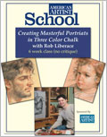 Creating Masterful Portrait In Three Color Chalk with Rob Liberace (No Critique)