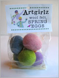 Artgirlz Felt Spring Eggs