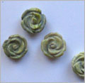 Jade Flower Bead