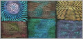 Op Art Rubbing Plates - QM0271