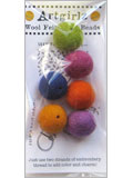 Artgirlz Wool Felt Beads (2 cm) 