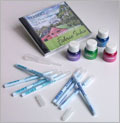 Tsukineko All Purpose Ink Mini Workstation - Colors in Bloom