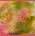 Daisy Clusters 12 x 12 Inch Stencil - QM0932