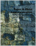 Paper & Metal Leaf Lamination: A Mixed Media Approach with Textiles 