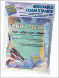 Moldable Foam Stamps - Sheet Stock 