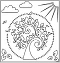 Tree of Life 12 x 12 Stencil 