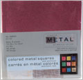 Metal Squares - Pink