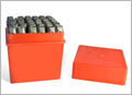 Eurotool: 1/4" Number & Letter Set numbers, alphabet, letter, stamps, punches