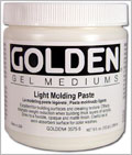 Golden Light Molding Paste paste, golden, fiber paste