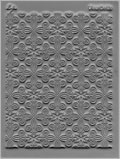 Texture Stamps Single Series - Fleur De Lis Lisa Pavelka, texture stamps, clay, stamp, clay applications, patterned dichroic, textile effects, faux tapestry techniques