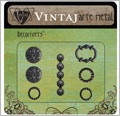 Vintaj&reg; Hobnail Arte Metal Decorivets metal, art with metal,  decorivet, hobnail
