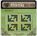 Vintaj&reg; Corner Decor Arte Metal Decorivets metal, art with metal,  decorivet, corner decor