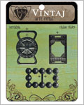 Vintaj&reg; Nostalgia Arte Metal Ribbon Slide metal, art with metal,  decorivet, corner decor