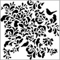 Paradise 12 x 12 Inch Stencil 