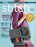 Stitch, Fall 2011 Stitch, stitch magazine, fall 2011, design issue, tricia waddell, project runway, in the bag, cocoon, men's room, work space, what's your type 