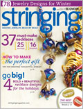 Stringing, Winter 2010 jewelry, stringing, wireworking, jewely making, jewelry projects, necklaces, bracelets, earrings, handmade jewelry, beading