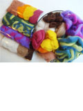 100% Alpaca Roving Pillows
