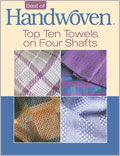 Top Ten Towels On Four Shafts: A Project Collection 