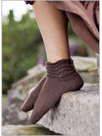 Cowgirl Slipper Socks