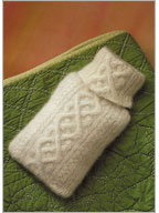 Aran Hot-Water Bottle Cover