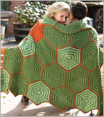 Crochet afghan