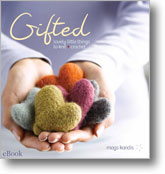 Get fun and simple holiday crochet patterns galore with the Gifted eBook.