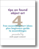 4 Free Assemblage Art Ideas plus Beginners Guide to Assemblages