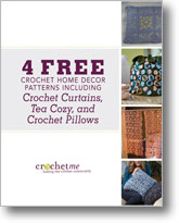 4 Free Crochet Home Decor Patterns