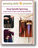 Drop-Spindle-Spinning